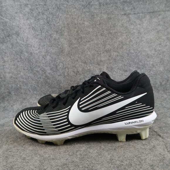Nike Shoes Womens 8 Softball Cleats Lunar Hyperdiamond  3 Pro Sport Black White - Picture 6 of 13